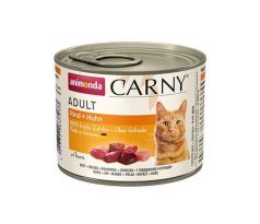Animonda CARNY cat Adult hovädzie a kura bal. 6 x 200 g konzerva