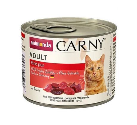 Animonda CARNY cat Adult hovädzie bal. 6 x 200 g konzerva