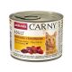 Animonda CARNY cat Adult hovädzie,kura a kačacie srdiečka bal. 6 x 200 g konzerva