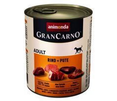 Animonda GRANCARNO® dog adult hovädzie a morka bal. 6 x 800g konzerva