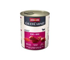 Animonda GRANCARNO® dog adult hovädzie a srdiečka bal. 6 x 800g konzerva