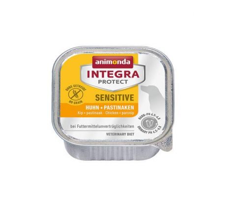 Animonda INTEGRA® Protect dog Sensitive - Kuracie + paštrnák bal. 11 x 150 g