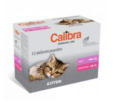 Calibra KAPSIČKA Premium cat Kitten Multipack 12 x 100 g