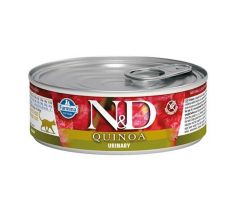 Farmina N&D cat QUINOA urinary konzerva 80 g