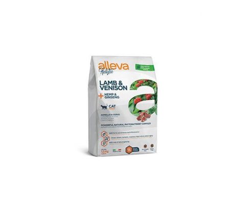 Alleva 1,5kg HOLISTIC cat adult lamb & venison