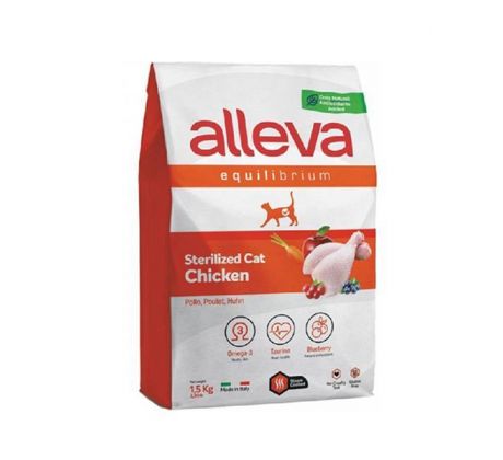 Alleva 1,5kg SP EQUILIBRIUM cat chicken sterilised