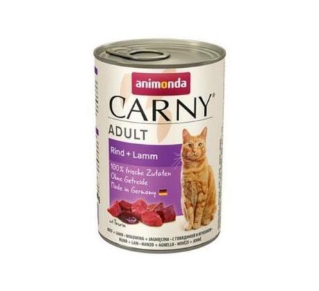 Animonda CARNY cat Adult hovädzie a jahňa bal. 6 x 400 g konzerva