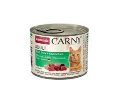 Animonda CARNY cat Adult hovädzie, morka a králik bal. 6 x 200 g konzerva