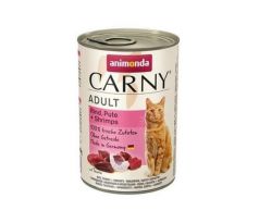 Animonda CARNY cat Adult hovädzie,morka a krevety bal. 6 x 400 g konzerva