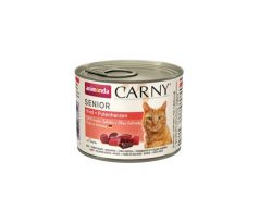 Animonda CARNY cat Senior hovädzie a morčacie srdiečka bal. 6 x 200 g konzerva