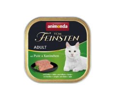 Animonda Vom Feinsten cat CLASSIC morka a králik bal. 16 x 100 g