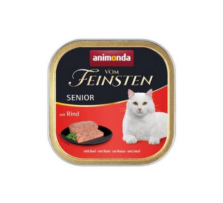 Animonda Vom Feinsten cat SENIOR hovädzie bal. 16 x 100 g