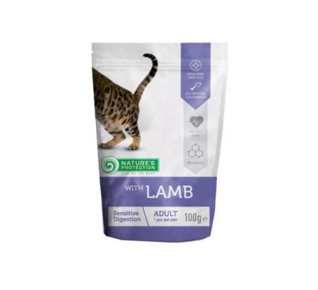 Natures P KAPSIČKY cat adult sensitive digestion lamb 22x100 g