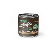 Natures P POLIEVKA cat adult Lifestyle Digestion with tuna soup 6 x 140 ml