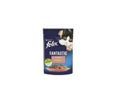 Nestlé FELIX Fantastic cat losos želé kapsička 26x85 g