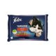 Nestlé FELIX Fantastic cat Multipack hovädzie&kura želé kapsička 4x85 g