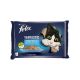 Nestlé FELIX Fantastic cat Multipack losos&platesa želé kapsička 4x85 g