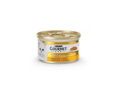 Nestlé GOURMET GOLD cat králik&pečeň konz.12x85 g