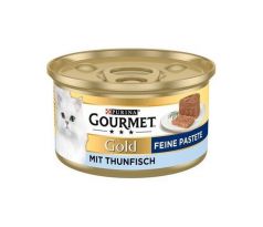 Nestlé GOURMET GOLD cat tuniak paštéta konz.12x85 g