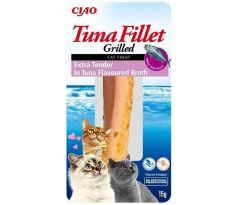 Pamlsok Inaba Churu Grilled cat Tuniak extra krehký v tuniakovom vývare 12 ks 180 g