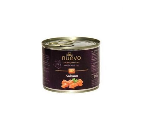 NUEVO cat Adult Salmon bal. 6 x 200 g konzerva