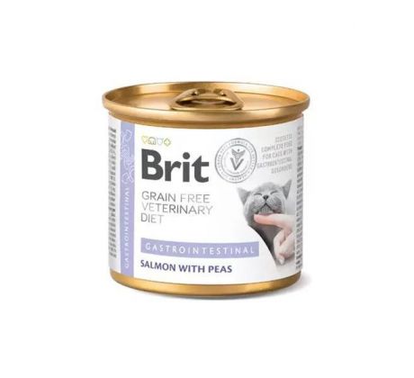 Brit Veterinary Diets GF cat Gastrointestinal 200 g konzerva