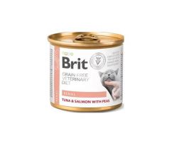 Brit Veterinary Diets GF cat Renal 200 g konzerva