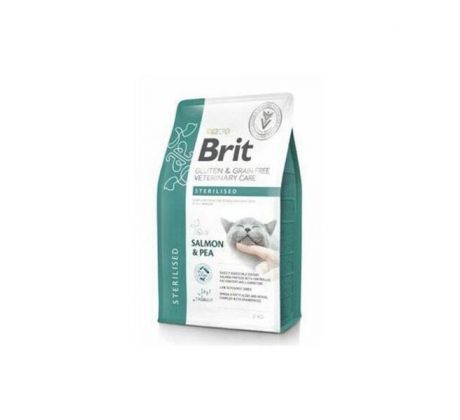 Brit Veterinary Diets GF cat Sterilised 2 kg