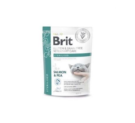 Brit Veterinary Diets GF cat Sterilised 400 g