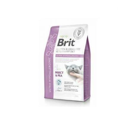 Brit Veterinary Diets GF cat Ultra-hypoallergenic 2 kg