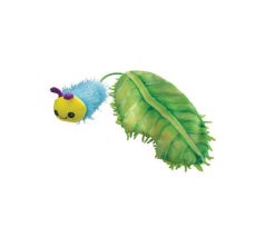 Hračka Kong Cat Flingaroo CATerpillar Húsenica s listom, polypropylene