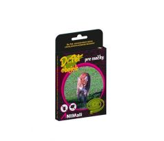 Obojok Dr.Pet pre mačky 43 cm antiparazitárny BIELY s repelentným účinkom (tick and flea repellent collar for cats)