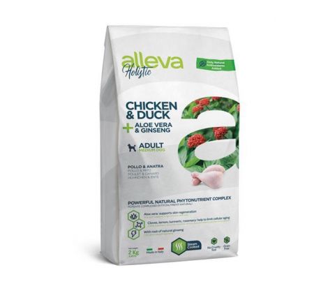 Alleva HOLISTIC dog adult medium chicken & duck 2 kg