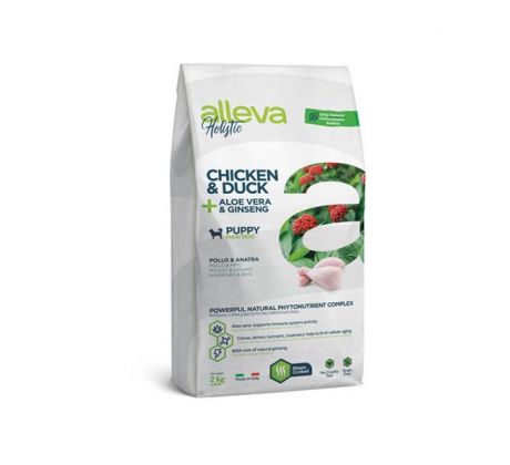 Alleva HOLISTIC dog puppy & junior maxi chicken 2 kg