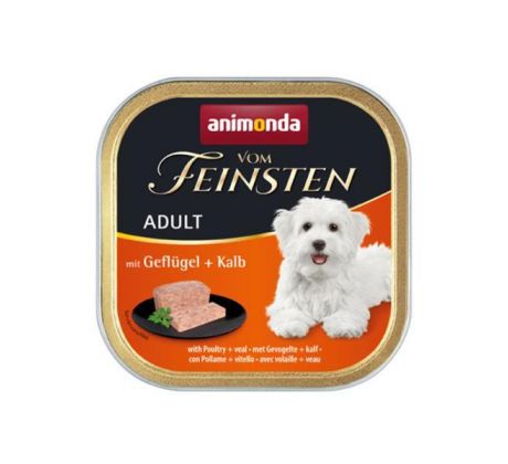 Animonda Vom Feinsten dog ADULT hydina a teľacie bal. 11 x 150 g