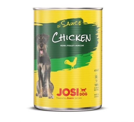 JosiDog konzerva Dog Chicken in sauce 415 g
