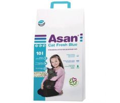 Podstielka ASAN Fresh Blue pre mačky a fretky 10l.= 2 kg