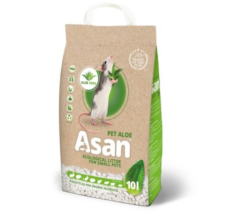 Podstielka ASAN pre hlodavce Pet Aloe 10l = 2 kg