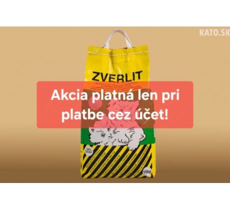 20x 10kg Zverlit zelený - "Lepšiu cenu už nemusíš chytiť"