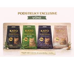 10x 10kg Exclusive- KATO Mix balík – vyber si vône