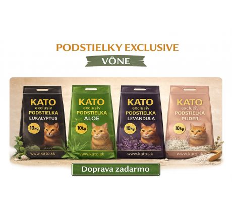 30x 10kg Exclusive - KATO Mix balík – vyber si