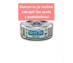 Farmina Vet Life cat obesity konzerva 85 g