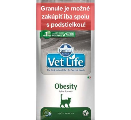 Farmina Vet Life cat obesity 5 kg
