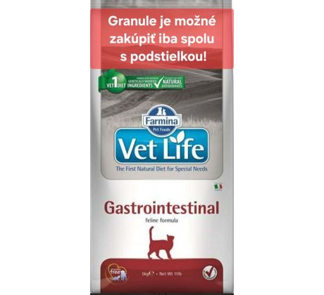 Farmina Vet Life cat gastrointestinal 5 kg