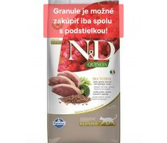 Farmina N&D cat QUINOA (GF) adult, neutered, duck, broccoli & asparagus 5kg