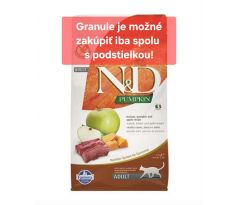 Farmina N&D cat PUMPKIN (GF) adult, venison & apple 1,5 kg