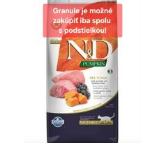 Farmina N&D cat PUMPKIN (GF) adult, neutered, lamb & blueberry 5kg