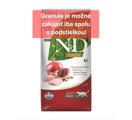 Farmina N&D cat PRIME (GF) adult, chicken & pomegranate 5kg