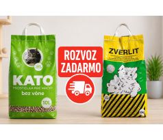 Skúšobný balík 6+6 – vyskúšaj oba druhy podstielky