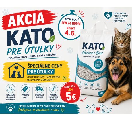 20x 10L podstielka KATO bez vône